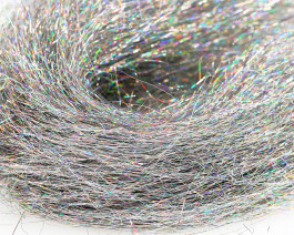 Dyed Holo Angel Hair, Silver UVR / 02